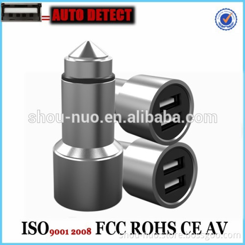cell phone 4.8a usb car charger with free sample to test